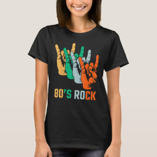 80年代の女性ヴィンテージレトロ90年代80年代の女性コスチューム Tシャツ