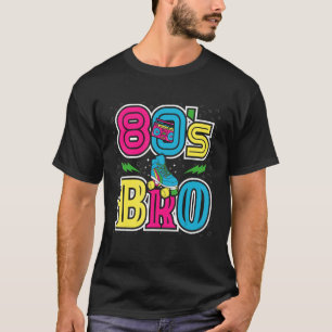 80年代の女性男性私の80年代のBro衣装P Tシャツ