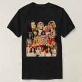 80年代の女性 Tシャツ (デザイン正面)