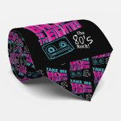 80年代の岩 ネクタイ (ロール)