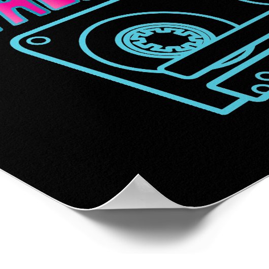 80年代の岩 ポスター (角)