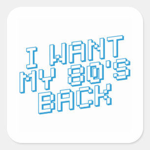 80年代の恋人 スクエアシール