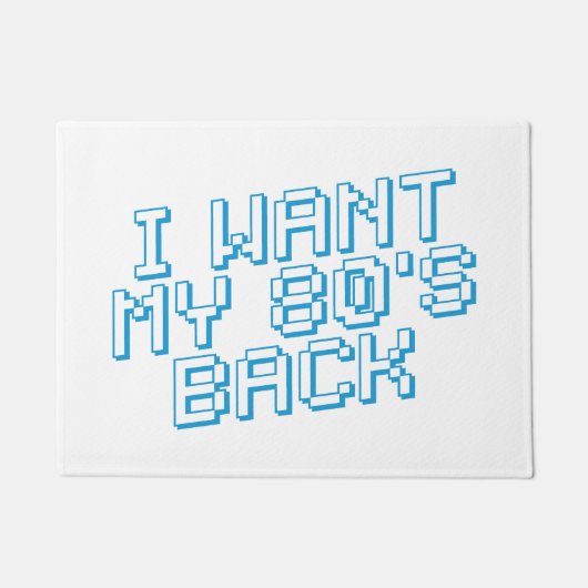 80年代の恋人 ドアマット (正面)