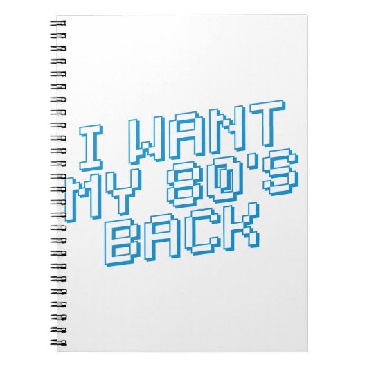 80年代の恋人 ノートブック (正面)