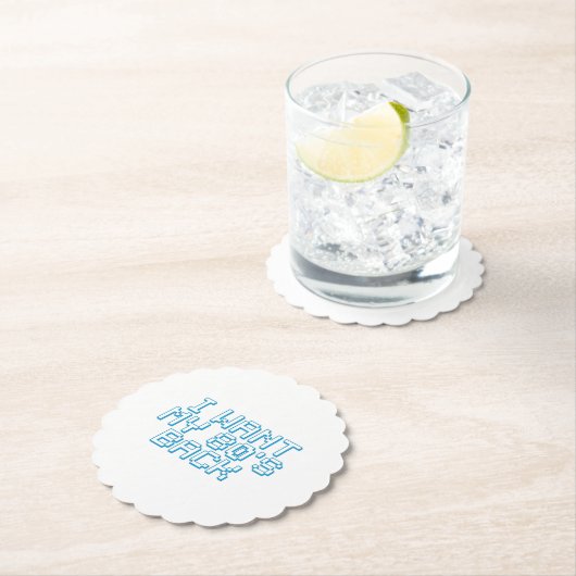 80年代の恋人 ペーパーコースター (インサイチュ)