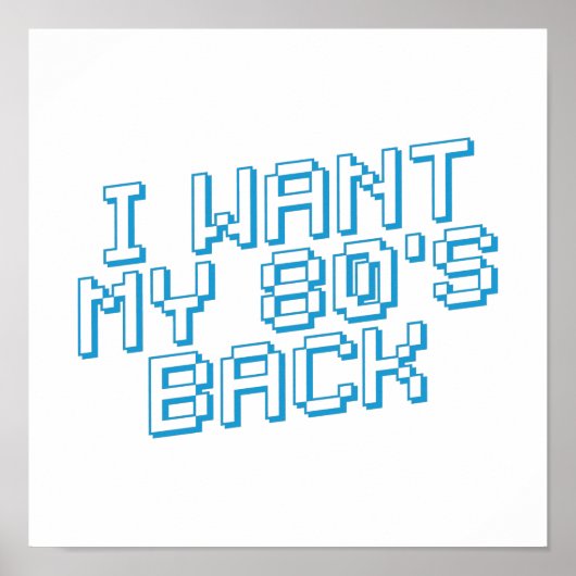 80年代の恋人 ポスター (正面)