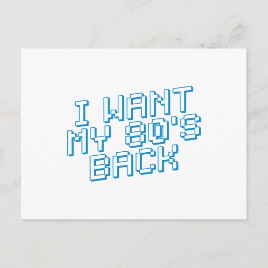 80年代の恋人 ポストカード (正面)