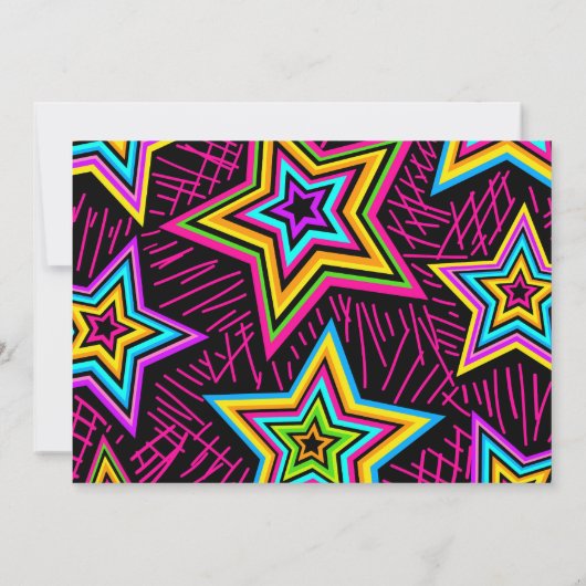 80年代の懐かしさに浸ろう 招待状 (裏面)