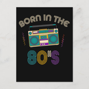 80年代の旧校音楽 1980年代 誕生日パーティー ポストカード