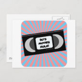 80年代の映画は最高だ ポストカード (正面/裏面)