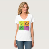 80年代の波 Tシャツ (正面フル)