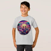 80年代の漫画バンド Tシャツ (正面フル)