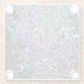 80年代の災害 ガラスコースター (裏面)