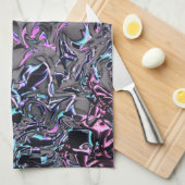 80年代の災害 キッチンタオル (四つ折り)