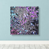 80年代の災害 キャンバスプリント (インサイチュ (ウッドフロア))