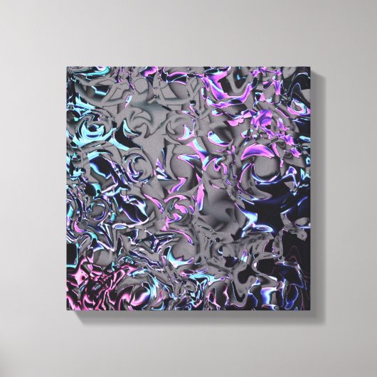 80年代の災害 キャンバスプリント (正面)