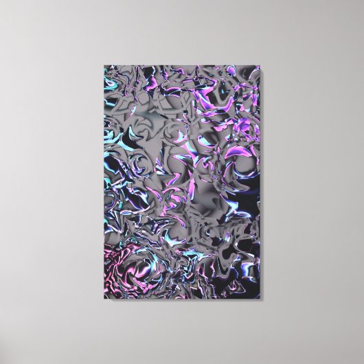 80年代の災害 キャンバスプリント (正面)