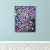 80年代の災害 キャンバスプリント (インサイチュ (ウッドフロア))