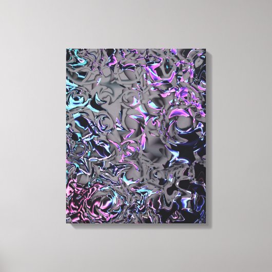 80年代の災害 キャンバスプリント (正面)