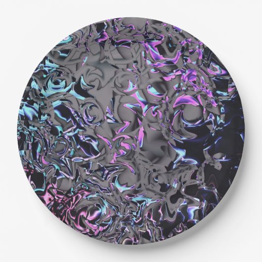 80年代の災害 ペーパープレート (正面)