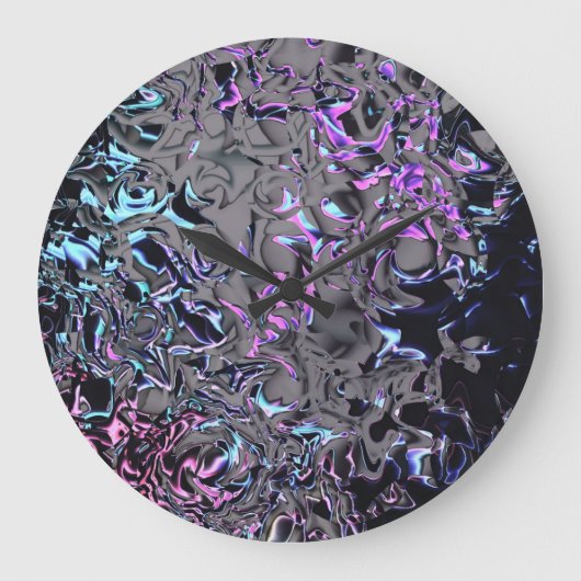 80年代の災害 ラージ壁時計 (正面)