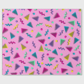 80年代の美しいスタイル ラッピングペーパー (フラット)