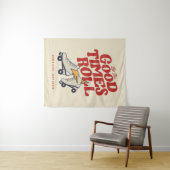 80年代の良い時転が間のレトロを滑らせる タペストリー (インサイチュ(横))