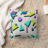 80年代の装飾用クッションのレトロのテーマ クッション (ブランケット)