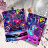 80年代の誕生日招待状80年代の1980年代 招待状