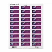 80年代の輝きを取り戻せ！パーティー用住所ラベル ラベル (フルシート)