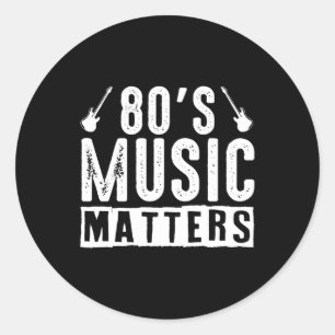 80年代の音楽がギター80年代おもしろい ラウンドシール