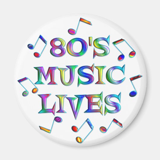 80年代の音楽生活 マグネット (正面)