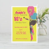 80年代の魅力の女の子 招待状 (スタンド正面)