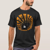 80年代の BoomBox - 前面と背面 Tシャツ (正面)