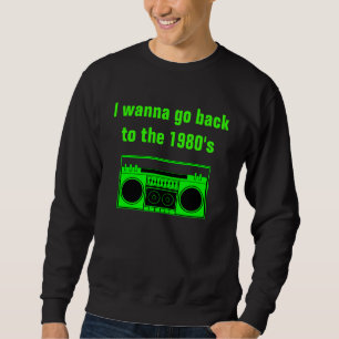 80年代のboombox -スエットシャツ- M スウェットシャツ