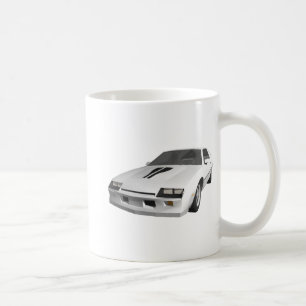 80年代のCamaroのスポーツ・カー: 3Dモデル: コーヒーマグカップ