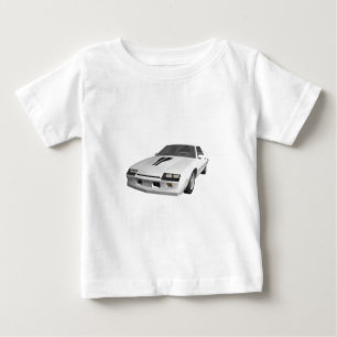 80年代のCamaroのスポーツ・カー: 3Dモデル: ベビーTシャツ