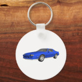 80年代のCamaro Sports Car: 3Dモデル: キーホルダー (正面)