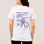 80年代のGIGACHAD トライブレンドＴシャツ (裏面)