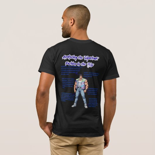 80年代のGIGACHAD Tシャツ (裏面フル)