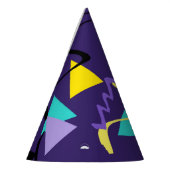 80年代のGroovy Neon Vibes #1 #decor #art パーティーハット (左)