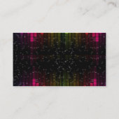 80年代のRSVP、80年代に戻る、あらゆる年齢 名刺 (裏面)