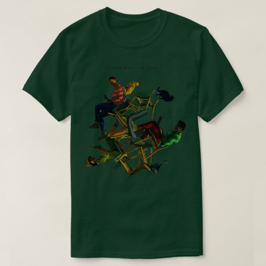 80年代のTシャツに対する恐怖の涙 Tシャツ (デザイン正面)