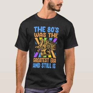 80年代は時代でもっとも偉大まだレトロ Tシャツ