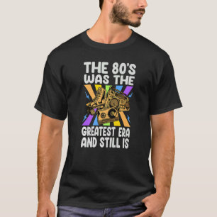 80年代は時代でもっとも偉大まだレトロ Tシャツ