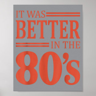 80年代は良かった レトロな懐かしさ 80年代 ポスター
