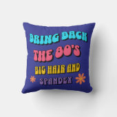 80年代を取り戻す クッション (裏面)