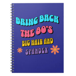 80年代を取り戻す ノートブック