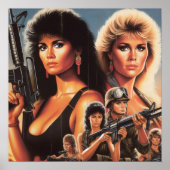 80年代アクションガールズ ポスター (正面)