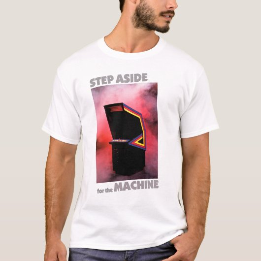 80年代アーケードゲームTシャツ レトロゲーマー Tシャツ (正面)